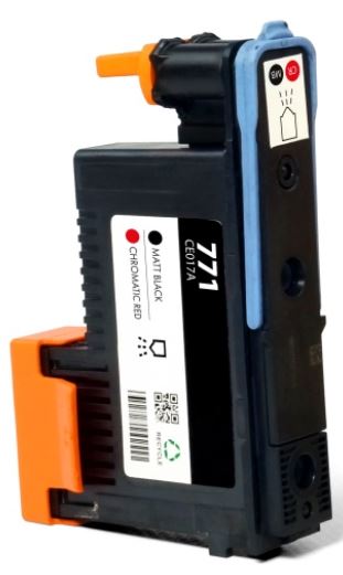 Печатающая головка NVP NV-CE017A-RE 771 Matt Black/Chromatic Red для HP (восстановленная, совместимая)