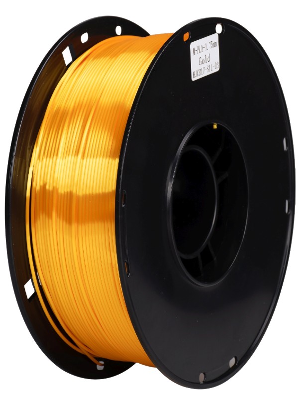 Пластик для принтера 3D PLA Cactus CS-3D-PLA-1KG-S-GOLD d1.75мм 1кг L326м 1цв.