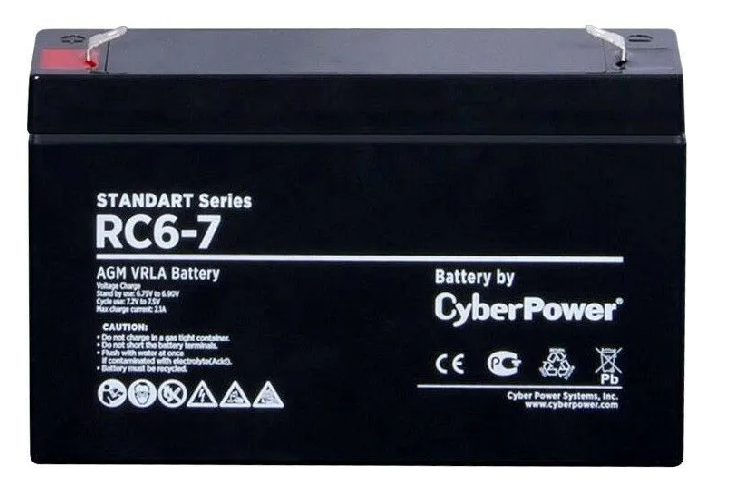  Батарея для ИБП CyberPower RC 6-7 6V 7 Ah