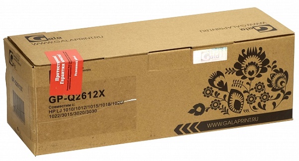  Картридж GalaPrint Q2612X/FX-10/703 (№12X) 3000 копий