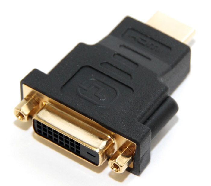 Переходник 5bites DH1807G DVI F (24+1)-HDMI M