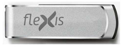 Накопитель USB 3.1 128GB Flexis RS-105 Gen 1 (5 Гбит/с), серебристый