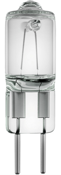 Лампа галогенная Camelion™ JD 35W G4 35Вт, G4, 220В, 525лм, 2000 часов работы, капсульная (10406)