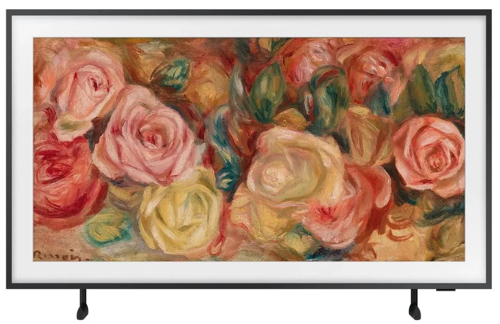 Телевизор QLED Samsung QE50LS03DAUXRU 50 The Frame черный 4K Ultra HD 60Hz DVB-T2 DVB-C DVB-S2 USB WiFi Smart TV