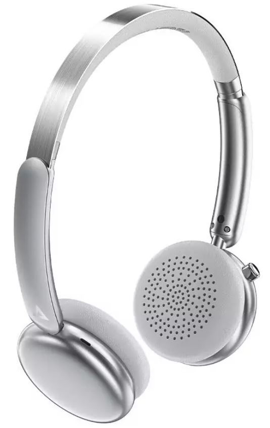 Наушники беспроводные ACEFAST H8 с активным шумоподавлением Active Noise Cancelling Wireless Headset. Цвет: серебристый