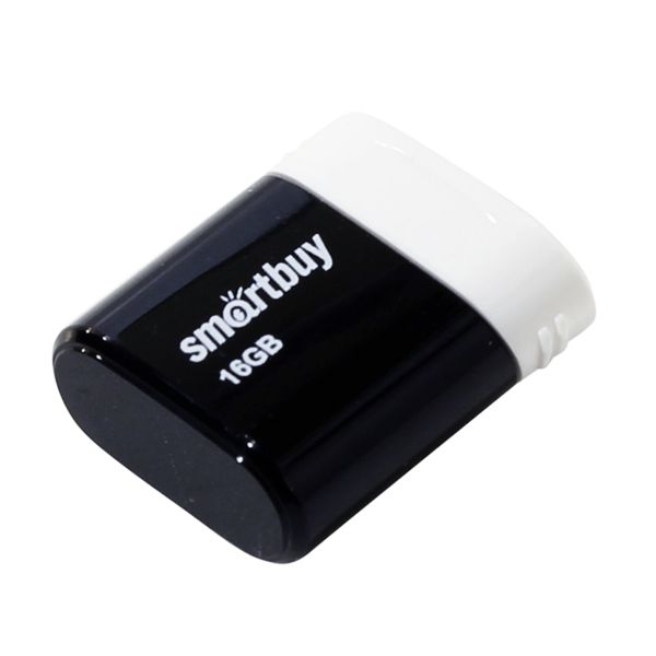 Накопитель USB 2.0 16GB SmartBuy SB16GBLARA-K LARA черный