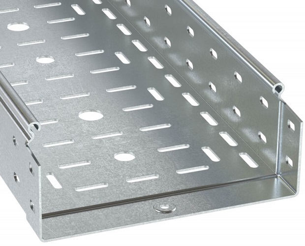 Лоток листовой перфорированный DKC 3534315 200х100 L3000 толщ.1,5 мм, S5 Combitech