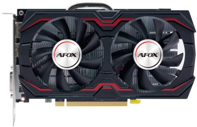 Видеокарта PCI-E Afox Radeon RX 580 GAMING (AFRX580-8192D5H1-V2) 8GB GDDR5 256bit 14nm 1125/6600MHz DP DVI HDMI