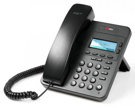 Телефон VoiceIP QTECH QVP-95R 2 линии SIP, 25 клавиш, включая 5 программируемых, кнопка отключения микрофона, графический LCD экран 128*64 с подсветко