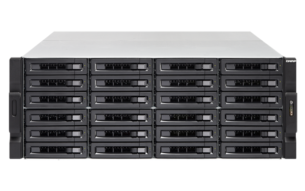  Сетевой накопитель QNAP TVS-2472XU-RP-i5-8G 24 отсека 3,5/2,5, стоечное исполнение, 2 блока питания. i5-8500 3,0 ГГц, 8 ГБ DDR4