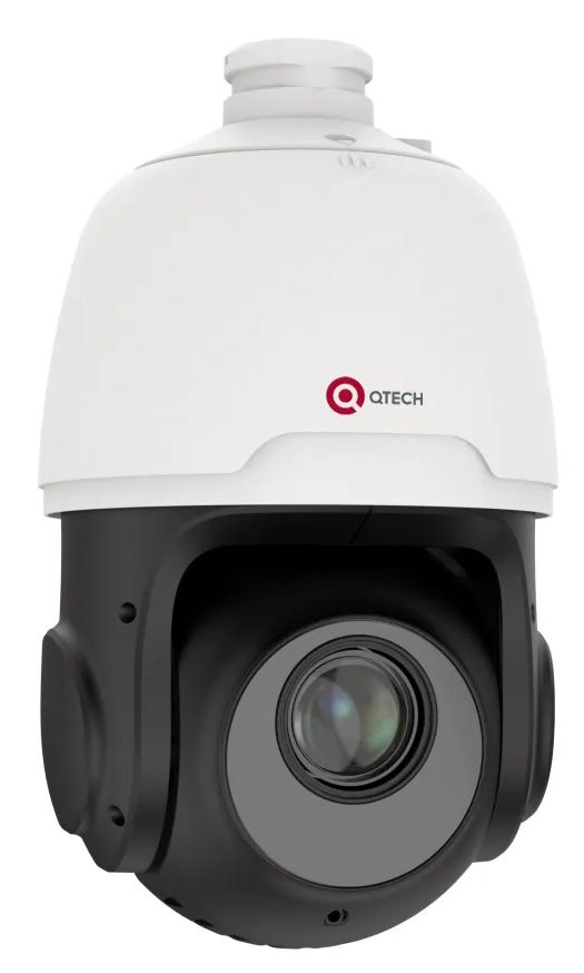 Видеокамера QTECH QVC-AC-R204 (22x) 2MП, cкоростная, купольная, поворотная, 1/2.9 CMOS; 22-ти кратный оптический зум 3,9-85,8мм; дальность ИК: 120м;