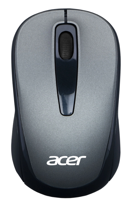   Xcom-Shop Мышь Wireless Acer OMR134 ZL.MCEEE.01H серый оптическая (1000dpi) USB для ноутбука (2but)