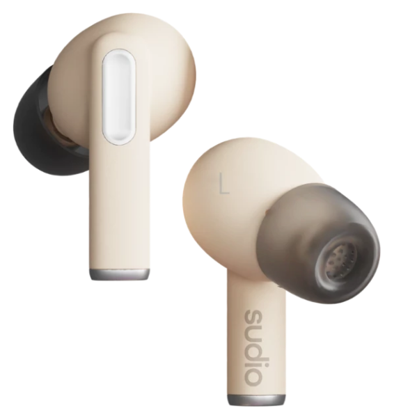 Гарнитура wireless Sudio A1 PRO TWS, цвет: песочный