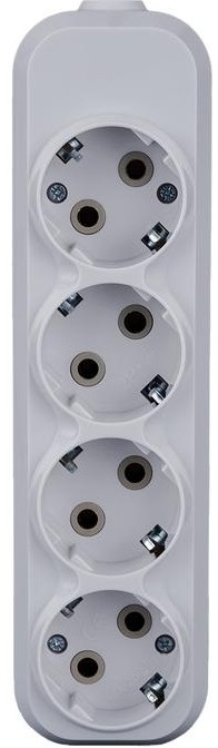 Колодка удлинителя TOKOV ELECTRIC TKE-C01-KU4-Z 4-м 16А с заземл. АБС-пластик бел