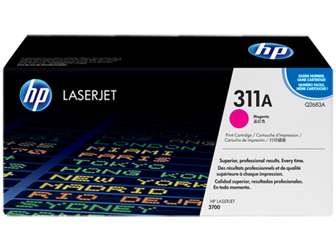 Картридж HP Q2683A для HP 3700/3700n/3700dn/3700dtn, пурпурный, 6000стр