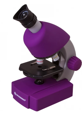  Микроскоп Bresser junior 70121 40x-640x, фиолетовый