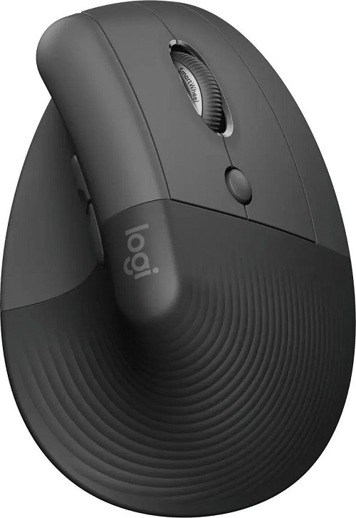 Мышь Wireless Logitech Lift 910-006479 графитовый оптическая (4000dpi) BT/Radio USB (5but)