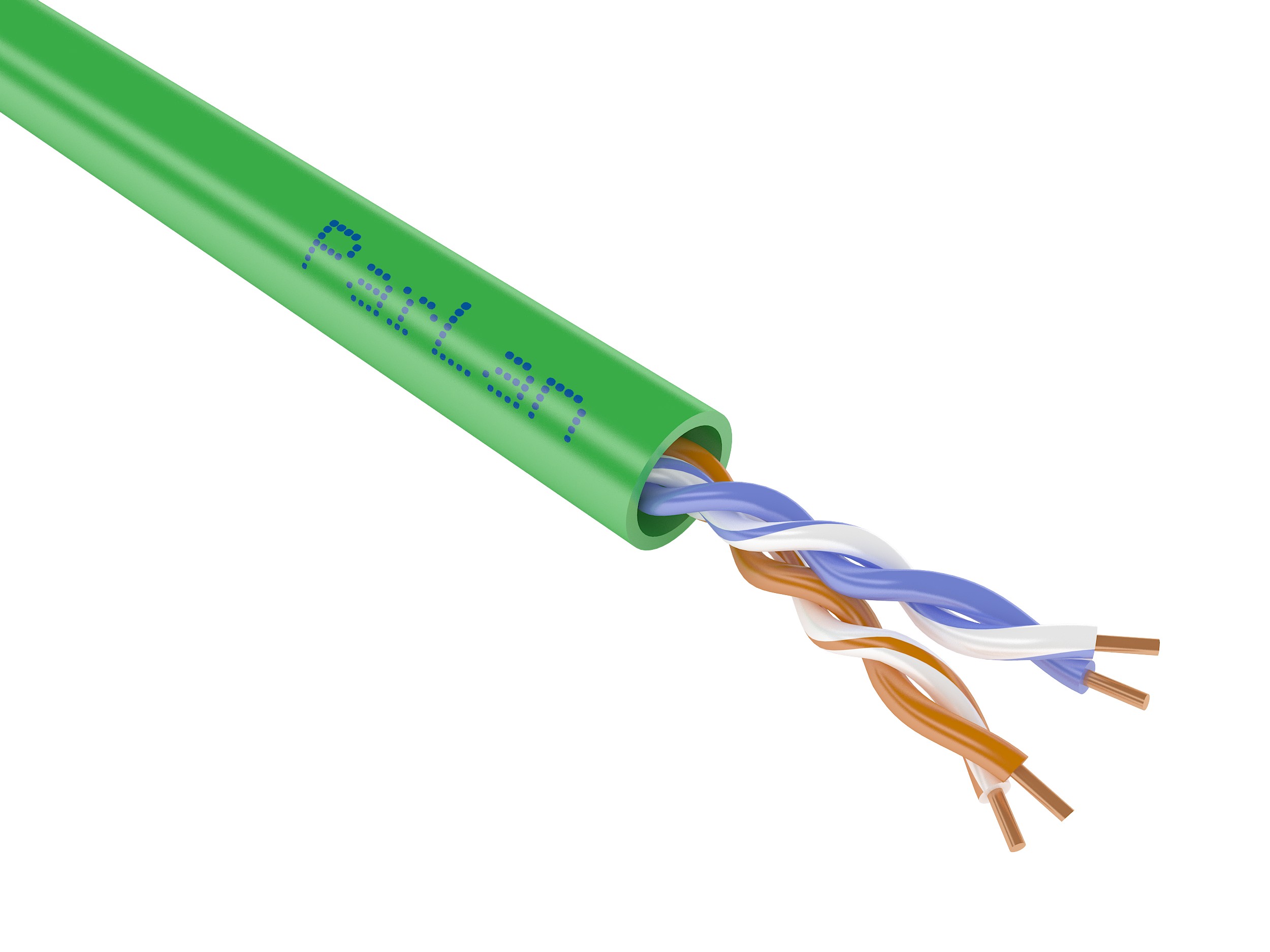 Кабель Паритет 109492 ParLan U/UTP Cat5e PVCLS нг(A)-LSLTx 2х2х0,52 305м