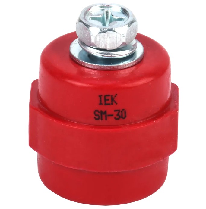 Изолятор IEK YIS11-30-08-B SM30 (М8) силовой с болтом