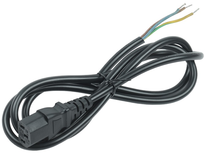 Кабель питания ITK PC-C13N-2M 3x1,5 2М с разъёмом С13-б/р