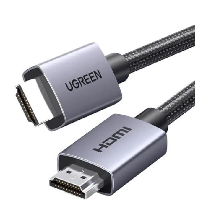Кабель интерфейсный UGREEN HD153 HDMI 4K 60Hz, длина: 3м, цвет: серый