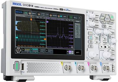 Осциллограф цифровой Rigol DHO804 4 канала, 70 МГц, 1,25 Гвыб/с, 12 бит