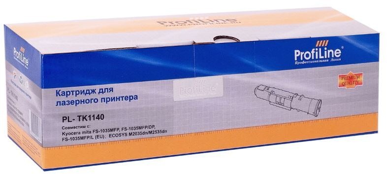 Тонер ProfiLine PL-TK-1140 Тонер-кит для принтеров Kyocera FS-1035MFP/FS-1035MFP/DP/FS-1035MFP/L/KYM FS-1135MFP/ ECOSYS M2035dn/ M2535dn 7200 копий Pr