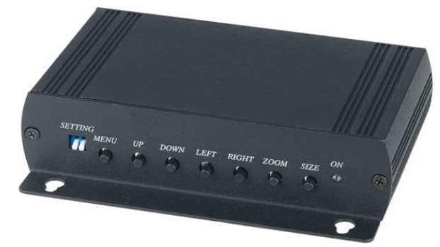 Преобразователь SC&T VC01  VGA- видеосигнала в композитный видеосигнал. Позволяет использовать TV в качестве монитора. Входной сигнал VGA (DB15), выхо