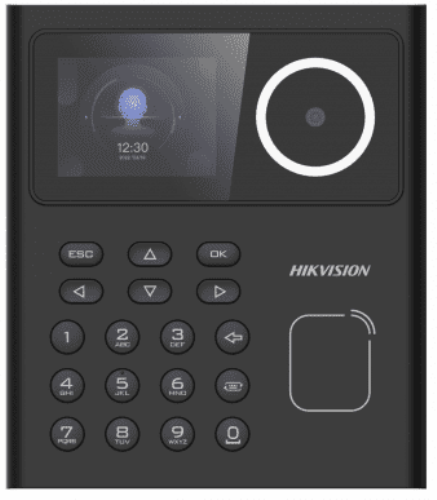 Терминал доступа HIKVISION DS-K1T320MWX с распознаванием лиц (Mifare 1K)