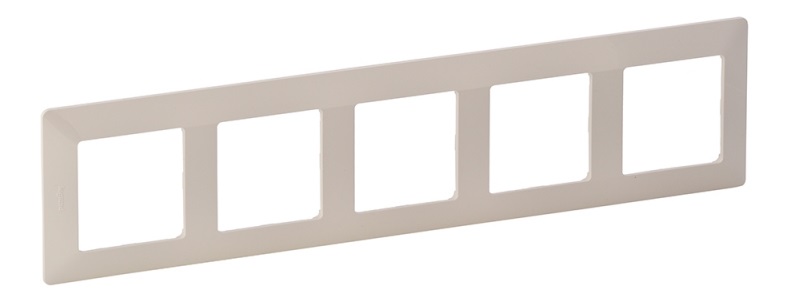 Рамка Legrand 754045 Valena LIFE 5-ая (слоновая кость)