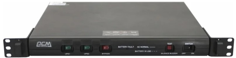 Источник бесперебойного питания Powercom KIN-1000AP RM King Pro RM 800W 1000Va black
