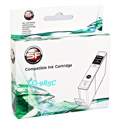 Картридж SuperFine SF-LC985C для BROTHER LC985C  cyan 19 ml SuperFine