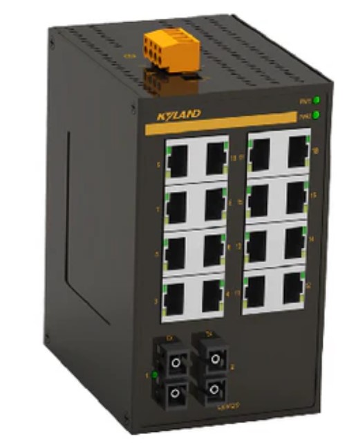 Коммутатор неуправляемый Kyland Opal20 302230115 2 100Base-FX single mode fiber ports, SC connector, 1310nm, 40km, 16 10/100Base-TX RJ45 ports, 18-30V