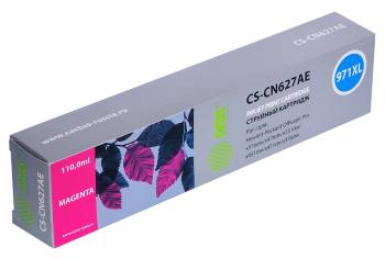 Картридж Cactus CS-CN627AE 971XL пурпурный для HP Officejet Pro X476dw/X576dw/X451dw (113ml)
