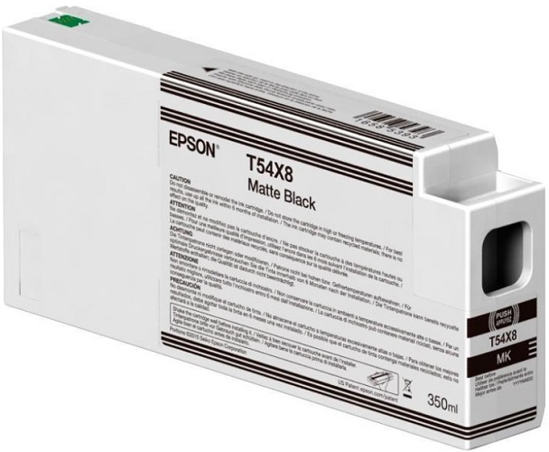 EPSON картриджи для широкоформатных принтеров Картридж Epson C13T54X800 Matte Black Ink 350ml