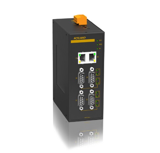 Преобразователь интерфейсов Kyland KPS 302178027 2 10/100Base-T(X) Ethernet port, 4 RS232/RS422/RS485 serial port,12-48VDC, dual power supply