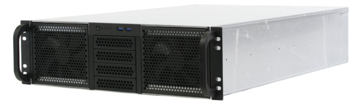 Корпус серверный 3U Procase RE306-D0H14-C8-48 0x5.25+14HDD,черный,без блока питания(2U,2U-redundant),глубина 480мм,MB CEB 12x10.5,8slot