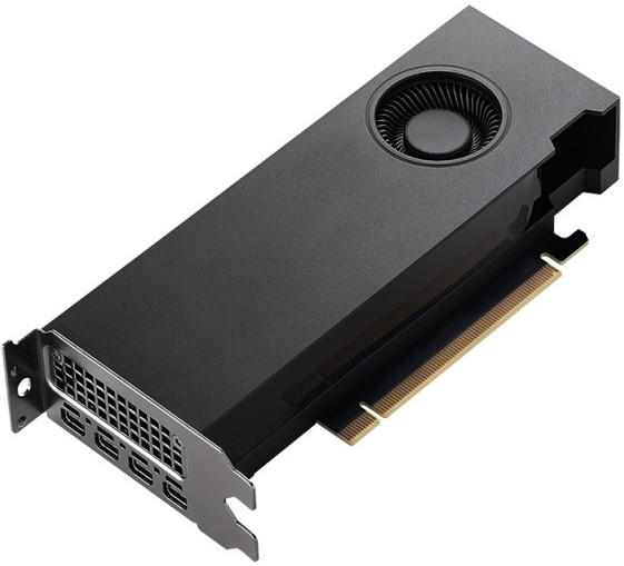 Видеокарта PCI-E PNY RTX A2000 (VCNRTXA2000-12GB-SB) 12GB GDDR6 192bit 8nm 1200/6000MHz 4*mDP