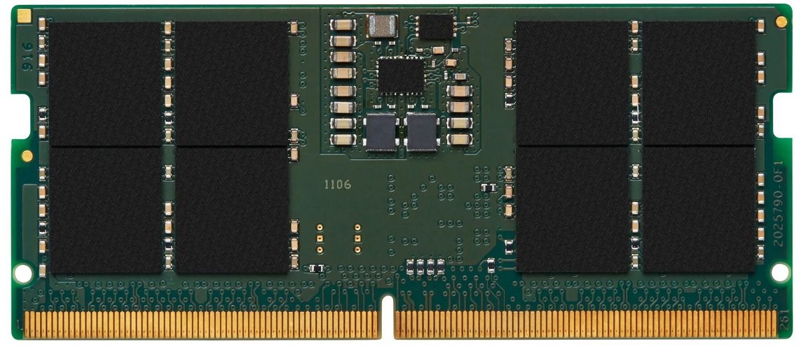 Модуль памяти SODIMM DDR5 16GB Kingston KVR64V52BS8-16 PC5-51200 6400MHz CL52 1.1V, RTL