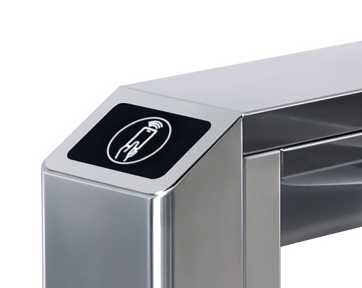 Крышка PERCo PERCo-C-10R боковая для турникета PERCo-TTD-10A с окном из радиопрозрачного материала для установки встроенного RFID-считывателя