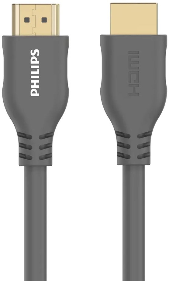 Кабель интерфейсный Philips SWV7110/56 HDMI 2.1 PVC HDMI:8K4K2K 30AWG OD6.0 1.5M, Gray