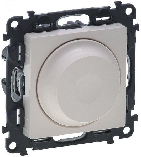 Светорегулятор Legrand 752560 Valena LIFE DIY, поворотный универсальный, 300Вт, без нейтрали, слоновая кость