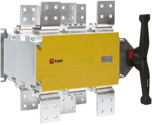 Рубильник-переключатель EKF pscs-2500-3 2500A 3P c рукояткой управления для прямой установки PowerSwitch