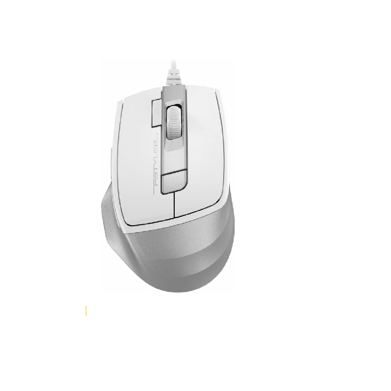 Мышь A4Tech Fstyler FM45S Air белая/серебристая, оптическая, 2400dpi, silent, USB, 7but (1971511)