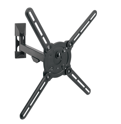 Кронштейн настенный Kromax ATLANTIS-10 Kromax_20219 22-65, макс. 40кг, поворот и наклон, 400х400, серый