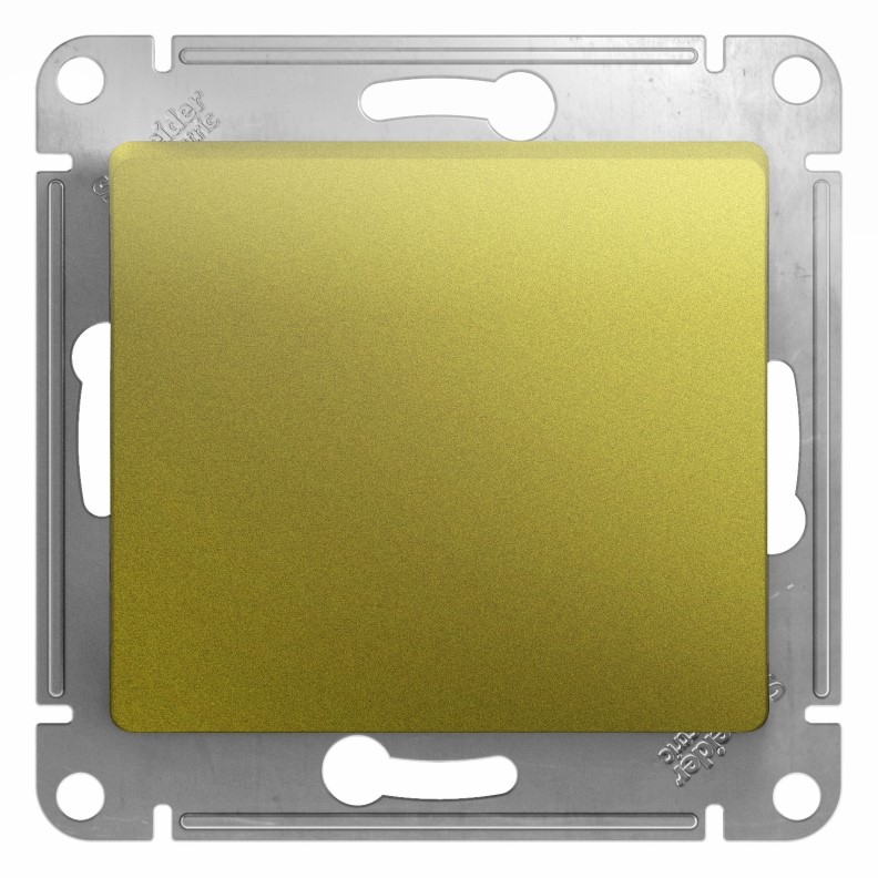Переключатель Schneider Electric GSL001061 Glossa 1-клавишный, сх.6,10AX, фисташковый