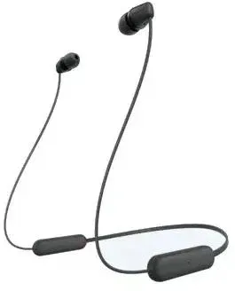 Наушники беспроводные Sony WI-C100/BZ внутриканальные, черные