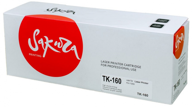 Картридж Sakura SATK160 для Kyocera Mita FS-1120, P-2035 черный, 2500 к.