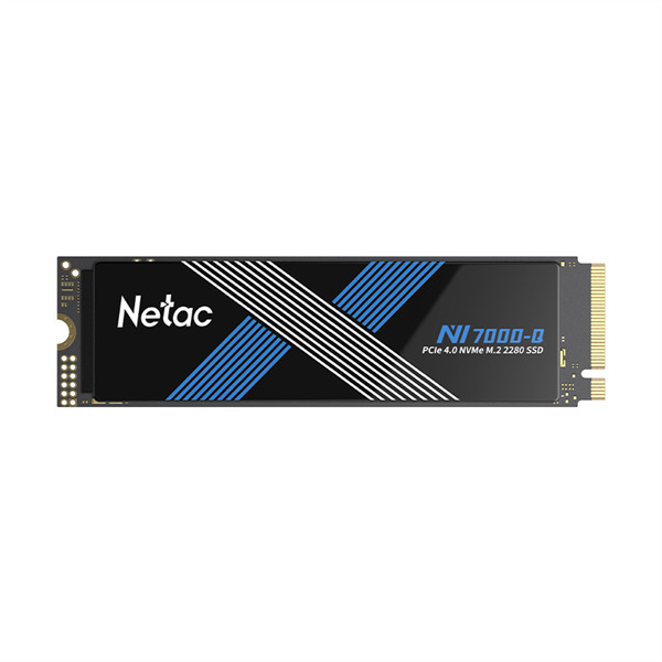 SSD AGI Накопитель SSD M.2 2280 Netac NT01NV7000Q-4T0-E4X NV7000Q 4TB PCI-E 4.0 x4 NVMe 1.4 3D NAND 7100/6200MB/s TBW 2560 MTBF 1.5M 22х80mm heatspreader Reta