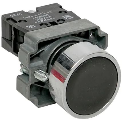 Кнопка EKF xb2-ba21-65 BA21 черная NO IP65